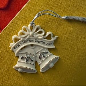 Lenox First Christmas Together 2000 Ornament